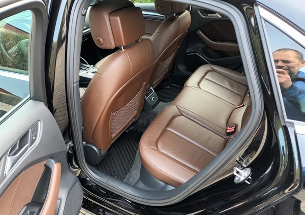 Audi A3 cena 74900 przebieg: 84046, rok produkcji 2017 z Piaski małe 172